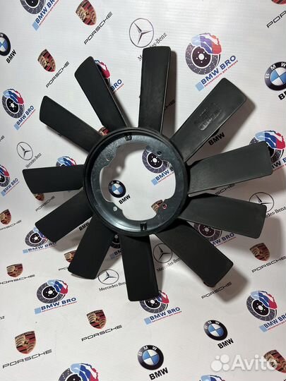 Крыльчатка вентилятора лопость BMW 4 болта