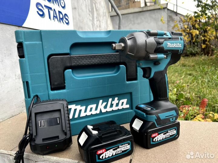 Гайковёрт аккумуляторный Makita 1800 N.m