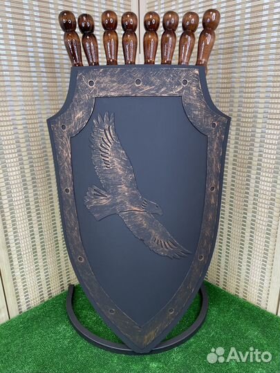 Подставка для шампуров Щит-Орел