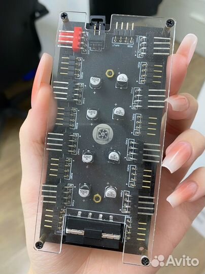 12V 4PIN 4D разветвитель для вентиляторов