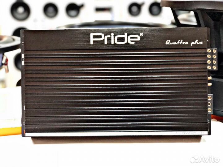 4х канальный усилитель Pride Quattro Plus