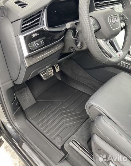 Ковры резиновые Audi Q8 с 2018 - Н.В