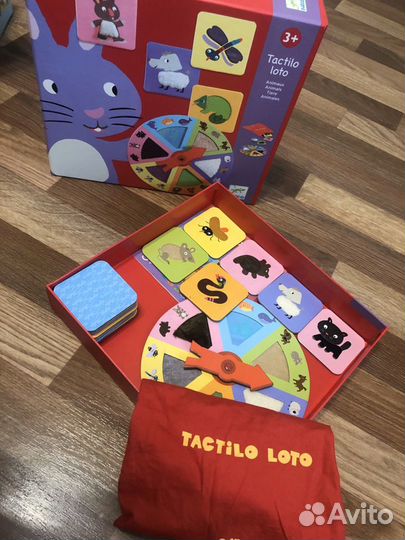 Тактильное лото Djeco