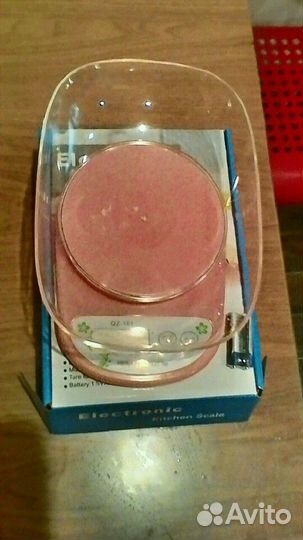 Новые весы электронные кухонные