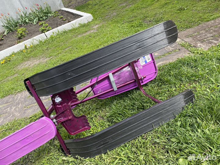 Детский снегокат от 3х до 7 лет