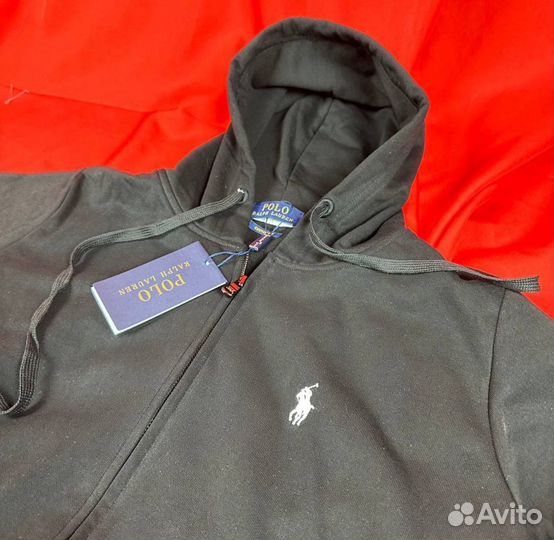 Черная зипка Polo ralph lauren