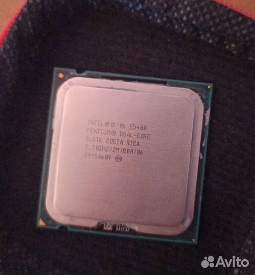 Процессор intel pentium dual-core E5400 2.7 GHz