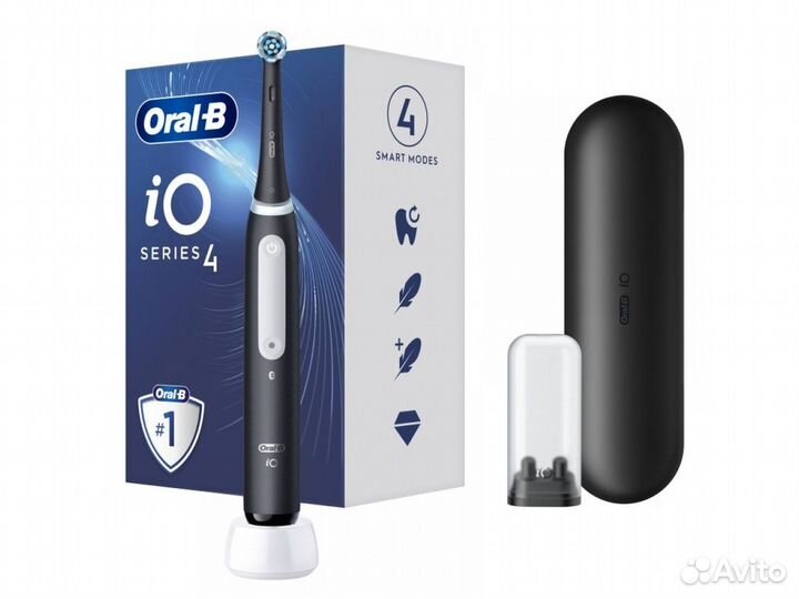Электрическая зубная щетка Oral-B iO4 + чехол