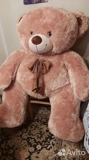 Плюшевый медведь новый большой 120 см