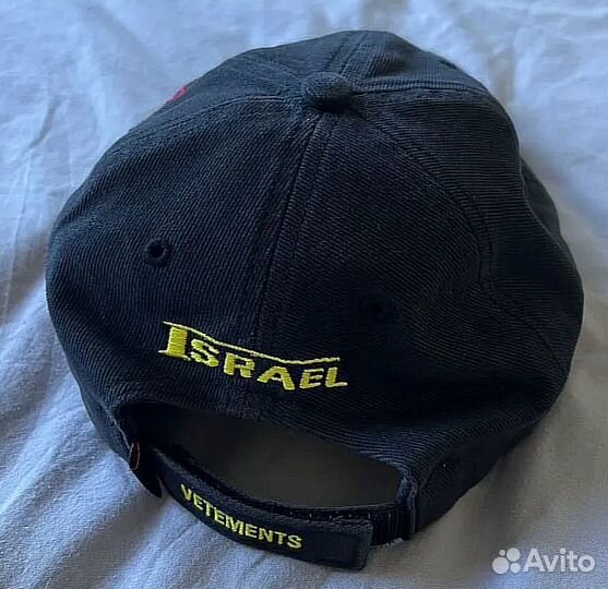 Кепка vetements israel