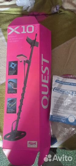 Металлоискатель Quest x10 pro