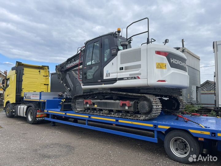 Услуги гусеничного экскаватора hidromek