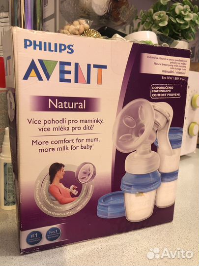 Молокоотсос avent ручной