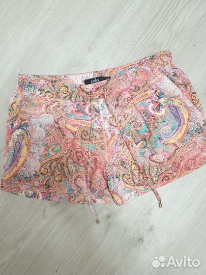 Шорты женские: серые, цветные, р. 42