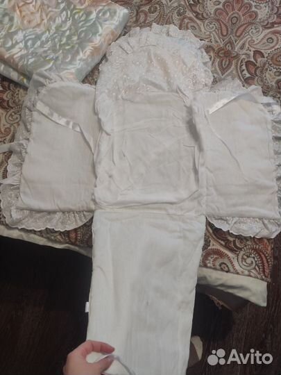 Тёплый конверт на выписку