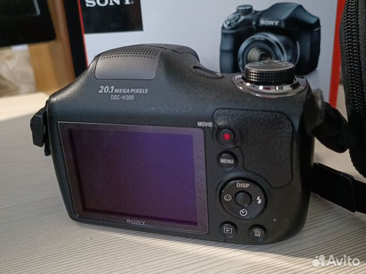Sony фотоаппарат Cyber-shot DSC-H300, черный