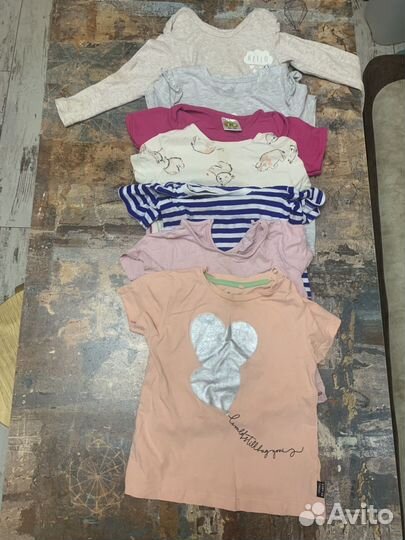 Вещи пакетом на девочку 86 92