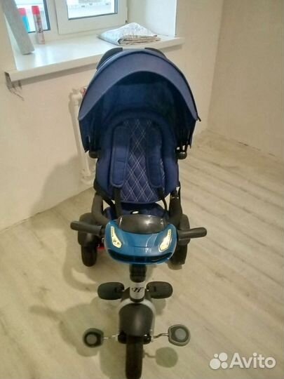 Детский велосипед с родительской ручкой