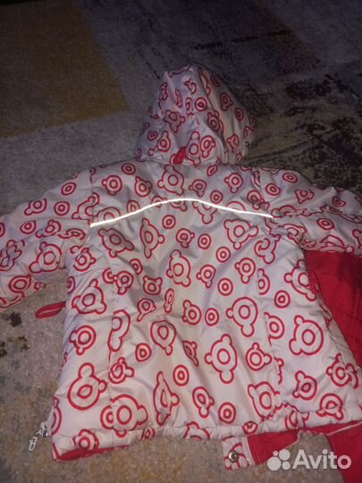 Зимний комбинезон для девочки 110