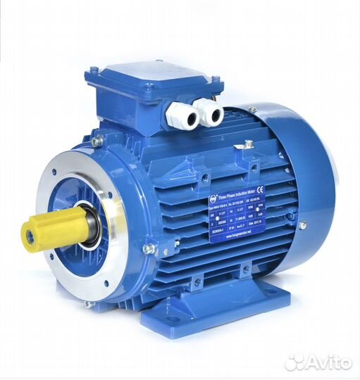 Асинхронный трехфазный электродвигатель 5.5кВт (MS 112M-5.5кВт-4 (B35)