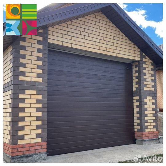 Гаражные ворота alutech