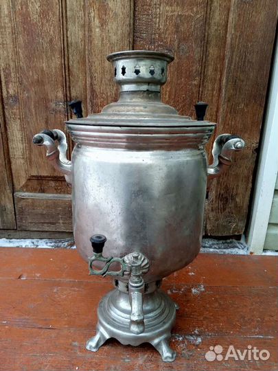 Самовар дровяной на углях на 7литров