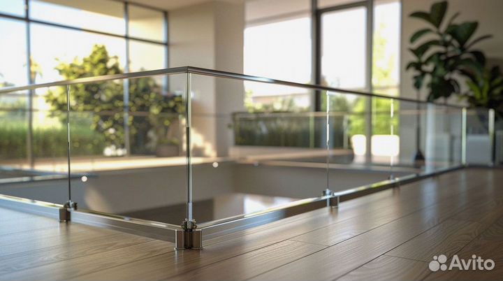 Лестница на металлокаркасе