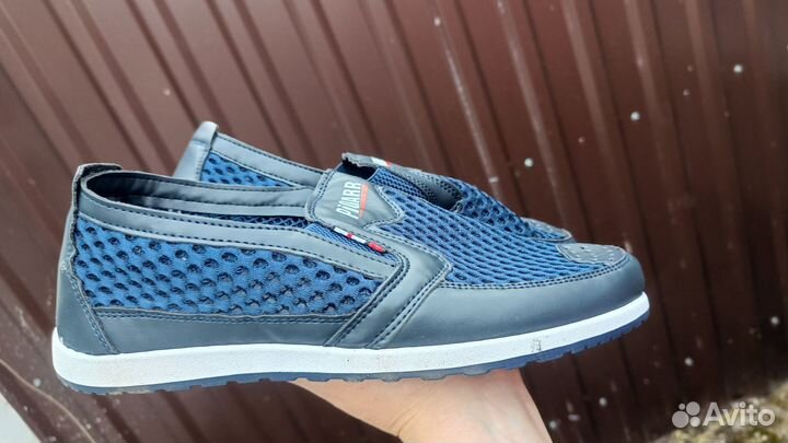 Туфли мокасины мужские