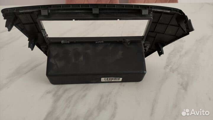 Рамка для 1 din магнитолы на Киа Рио 3 2012-2017