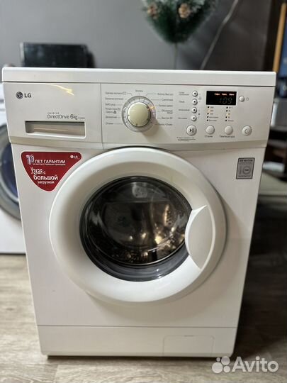 Стиральная машина lg direct drive 6кг