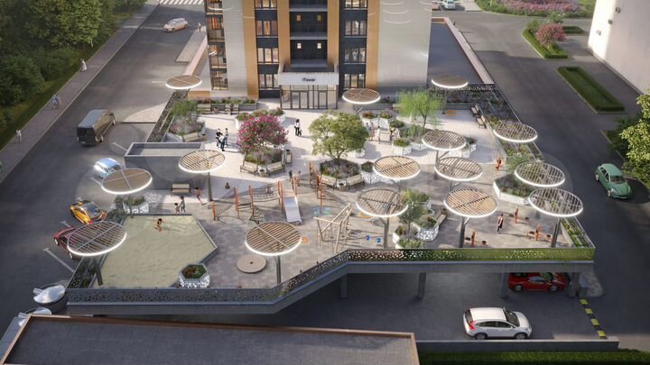 2-к. квартира, 73,8 м², 3/21 эт.