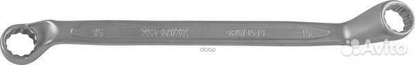 Ключ гаечный накидной изогнутый 75, 21x22 мм O