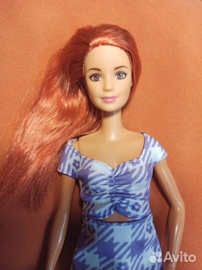 Кукла Барби йога рыжая