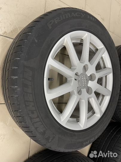 Оригинальные диски Audi a4 r16 с резиной