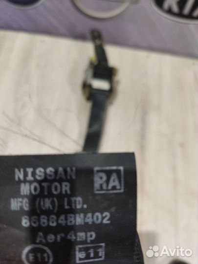 Ремень безопасности перед Nissan almera N16 Прав