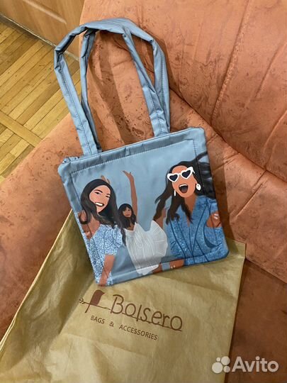 Шоппер сумка тканевая