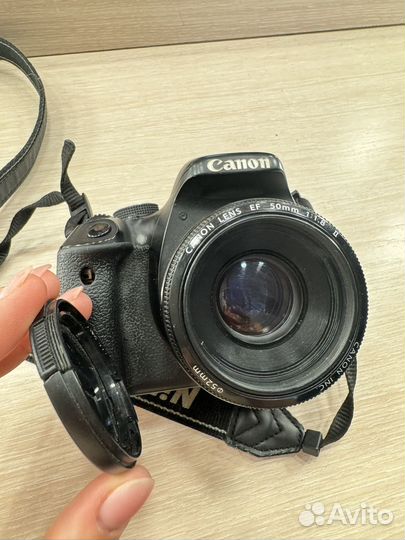 Зеркальный фотоаппарат canon eos 600d