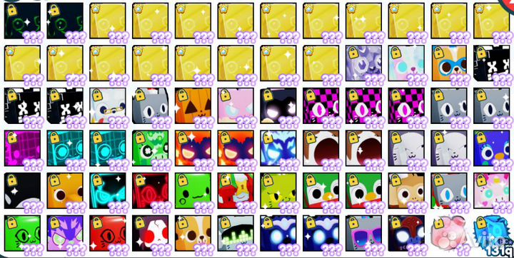 Петы в Pet Simulator X