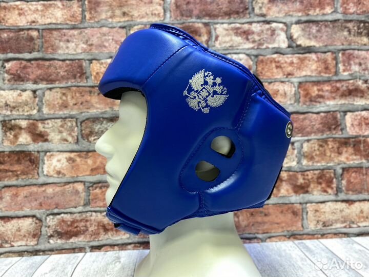 Шлем Боксерский Clinch Olimp синий