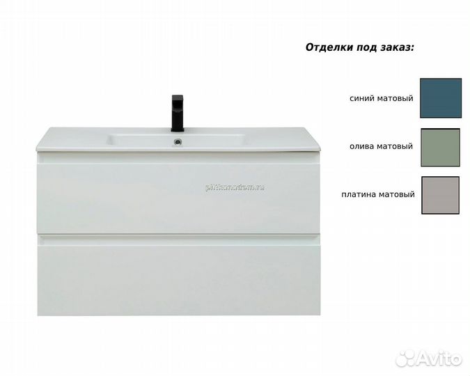 Allen Brau Eclipse 1.E1002.AM Тумба под раковину, антрацит матовый