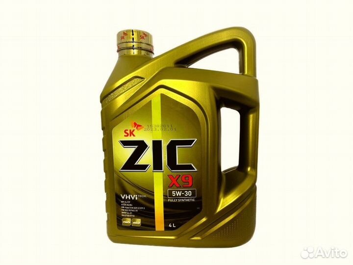 Масло Моторное ZIC X9 SAE