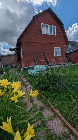 Дом 100 м² на участке 5 сот.