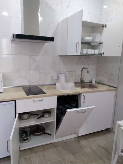 Квартира-студия, 33 м², 2 кровати