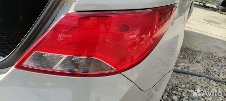 Фонарь задний Хюндай Солярис 1. Рестайлинг