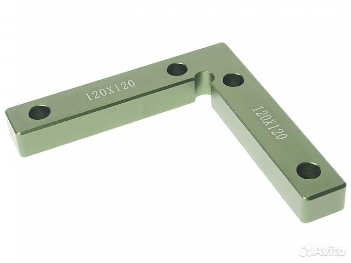 Угольник 120мм алюминиевый rockforce