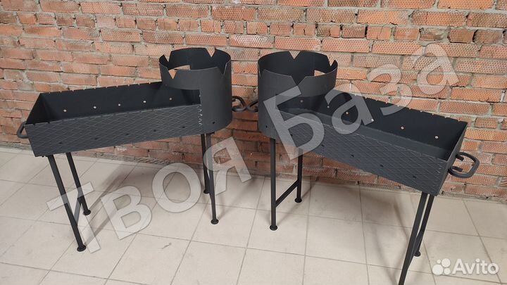 Мангал + казан 8л + Шумовка или Половник в подарок