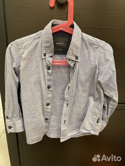 Рубашка на мальчика 12-24 мес