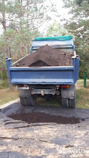 Поставка растительного грунта, Чернозем, навоз