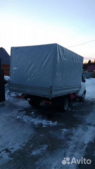 Грузоперевозки газель тент