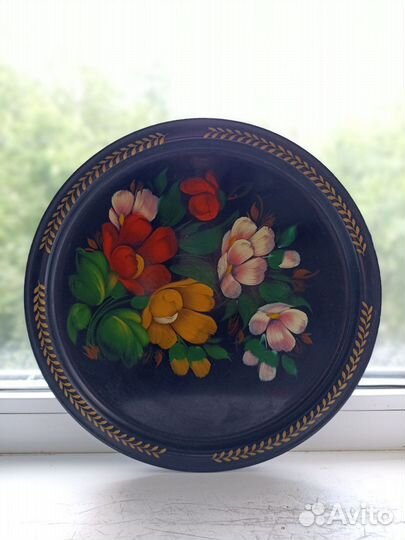 Поднос Жостовская роспись СССР